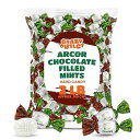 CRAZYOUTLET Arcor Chocolate Filled Mints Premium Hard Candy, Bulk Pack, 2Lbs