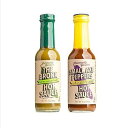 Small Axe Peppers HOT ONES ホットソースセット、(2) 5 オンス - オールナチュラル、コーシャ、非遺伝子組み換え、コミュニティガーデン栽培! マンゴー ハバネロ ソース & ブロンクス グリーンマーケット セラーノ ペッパー ホット ソース、HOT ONE