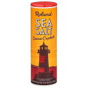 Roland Foods Sea Salt, Coarse Crystals, 26.5 Ounce Bottle, Pack of 12