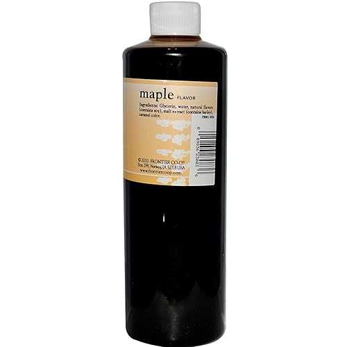 Frontier Co-op Frontier Natural Products Maple Flavor 16 fl oz Liquid