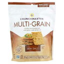 クランチマスター クラッカー シーソルト 4.5オンス (12個パック) Crunchmaster Crackers Sea Salt 4.5oz (Pack of 12)(4)