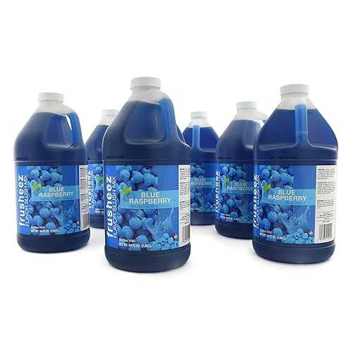 GREAT BRITISH TRADING LIMITED Frusheez Blue Raspberry Slush and Slushi...