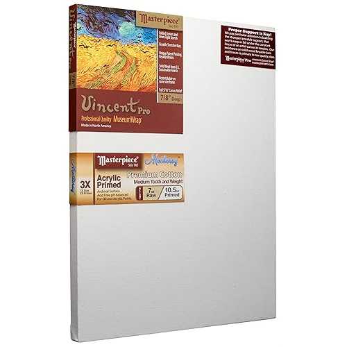 マスターピース アーティスト キャンバス 41010 Vincent PRO 深さ 7/8 インチ、6 インチ x 8 インチ、コットン 10.5 オンス - 3X - モントレー Masterpiece Artist Canvas 41010 Vincent PRO 7/8" Deep, 6" x 8", Cotton 10.5oz - 3X マスターピース アーティスト キャンバス 41010 Vincent PRO 深さ 7/8 インチ、6 インチ x 8 インチ、コットン 10.5 オンス - 3X - モントレー Masterpiece Artist Canvas 41010 Vincent PRO 7/8" Deep, 6" x 8", Cotton 10.5oz - 3X