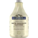 Ghirardelli Premium Sauce White Chocolate Flavored with other natural flavors, 87.3 Ounce Bottle
