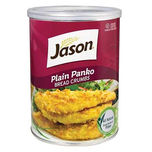 ジェイソンブレッドクラム、プレーンパンコ、8オンス Jason Bread Crumbs, Plain Panko, 8 Ounce