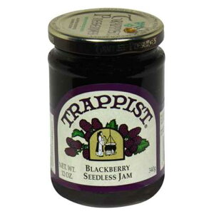 トラピスト ジャム ブラックベリー シードレス 12 オンス ジャー Trappist Jam Blackberry Seedless 12 Ounce Jar