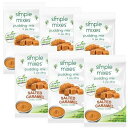 Simple Mixes Natural Instant Pudding Mix, Healthy Snack, Salted Caramel, Dye-Fre...