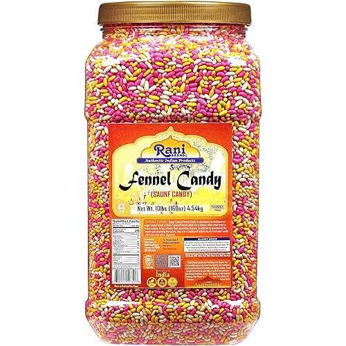 Rani Brand Authentic Indian Products Rani Sugar Coated Fennel Candy 16...