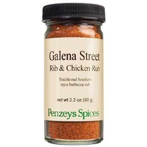 Galena Street Rib and Chicken Rub By Penzeys Spices 3.2 oz 1/2 cup jar (Pack of 1)