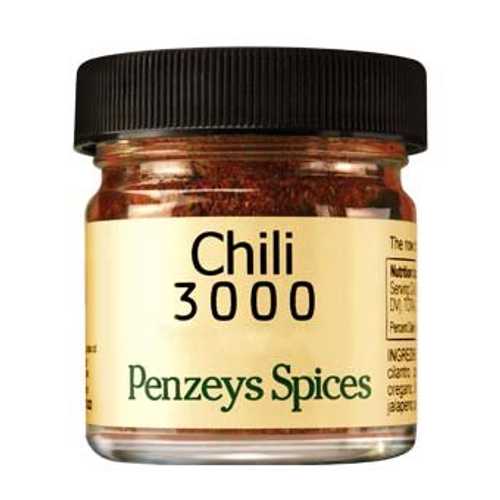 Chili 3000 By Penzeys Spices .8 oz 1/4 cup jar (Pack of 1)