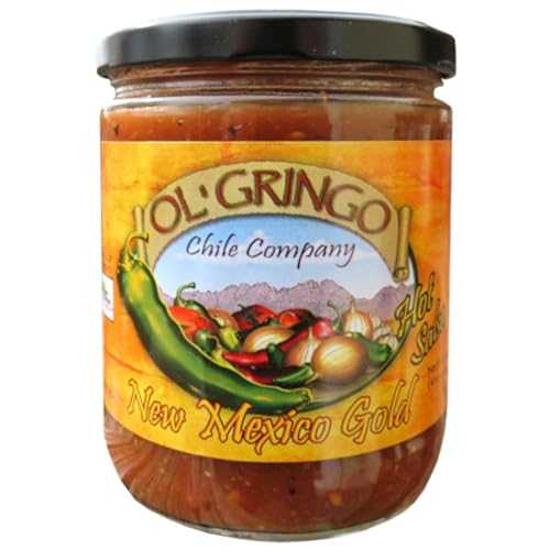 Ol Gringo Chile Company Authentic Hatch Valley New Mexico Gold Salsa (...