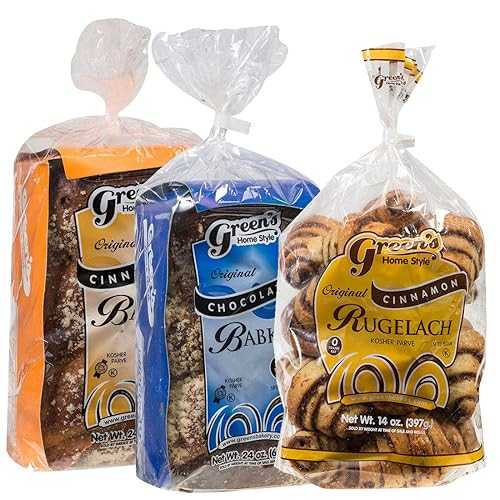 Green's Bakery Babka & Rugelach Value Pack, (1) 24oz Chocolate Babka, ...