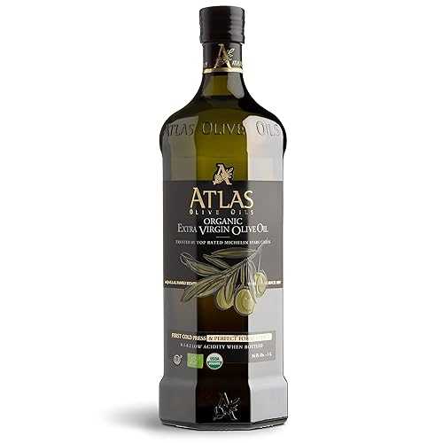 A ATLAS OLIVE OILS Atlas 1 LT Cold Press Extra Virgin Olive Oil with P...