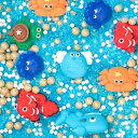 Sprinkle Deco Edible Beach Ocean Water Cake & Cupcake Decoration Topper Confetti Sprinkles (Beach Ocean Sea Fish & Pearls)