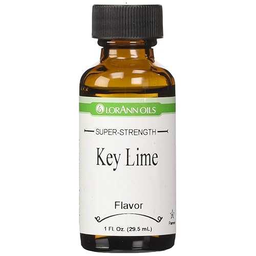 LorAnn Oils LorAnn Key Lime SS Flavor, 1 ounce bottle - 4 pack LorAnn Oils LorAnn Key Lime SS Flavor, 1 ounce bottle - 4 pack