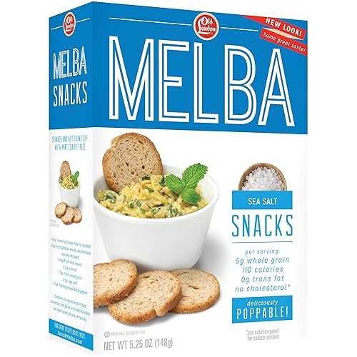 Old London, Melba Snacks, Sea Salt, 5.25 oz