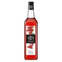 1883 ルータン スイカ シロップ、ガラス瓶、1 リットル 1883 Maison Routin France 1883 Routin Watermelon Syrup, Glass Bottle, 1 Liter
