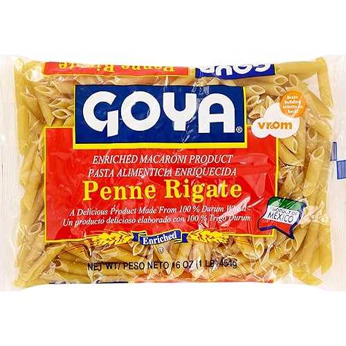 Goya Penne Rigate Pasta, 1 Pound Goya Penne Rigate Pasta, 1 Pound