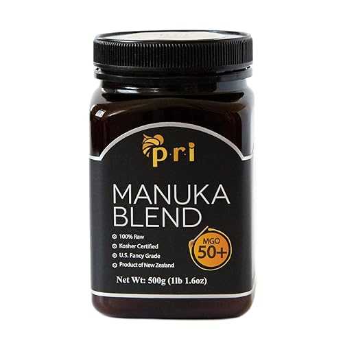 P.R.I Manuka Honey Blend, MGO 50+, Raw Multifloral, 500g P.R.I Manuka Honey Blend, MGO 50+, Raw Multifloral, 500g