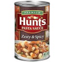 Hunt's ピリッとスパイシーなパスタソース、24 オンス Hunt's Zesty & Spicy Pasta Sauce, 24 oz