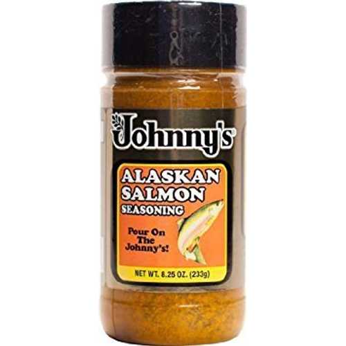 Johnny's アラスカン サーモン シーズニング ブレンド 8.25 オンス Johnny's Alaskan Salmon Seasoning Blend 8.25 oz