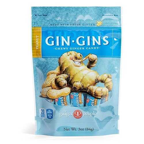 楽天Glomarketジンジャーピープル ジンジャーチュー ピーナッツバッグ The Ginger People Ginger People Ginger Chew Peanut Bag