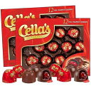 Cella's ミルクチョコレートホイル包みチェリー 12 個 (2 箱入り) 合計 24 個 Cella's Milk Chocolate Foil Wrapped Cherries 12 Count(pack of 2 Boxes) 24 Total