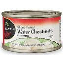 Ka-Me 野菜炒め、スライスした水栗、8オンス(24個パック) Ka-Me Stir-Fry Vegetables, Sliced Water Chestnuts, 8 Ounce (Pack of 24)