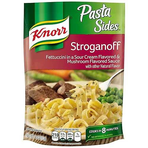 Knorr Pasta Sides Pasta Side Dish, Stroganoff 4 Ounce (Pack of 8) Knorr Pasta Sides Pasta Side Dish, Stroganoff 4 Ounce (Pack of 8)
