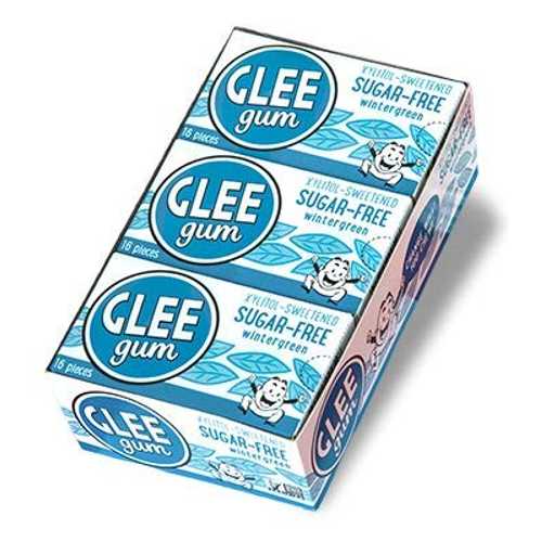 ꡼ 奬ե꡼ 󥿡꡼󥬥ࡢ16 Ȣ12 ĥѥå Glee Gum Sugar Free Wintergree...