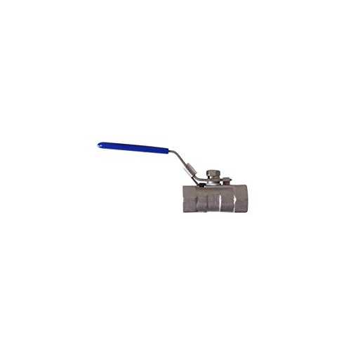 ステンレス - 1/4" ボールバルブ フルポート Homebrewers Outpost Stainless - 1/4" Ball Valve Full P..