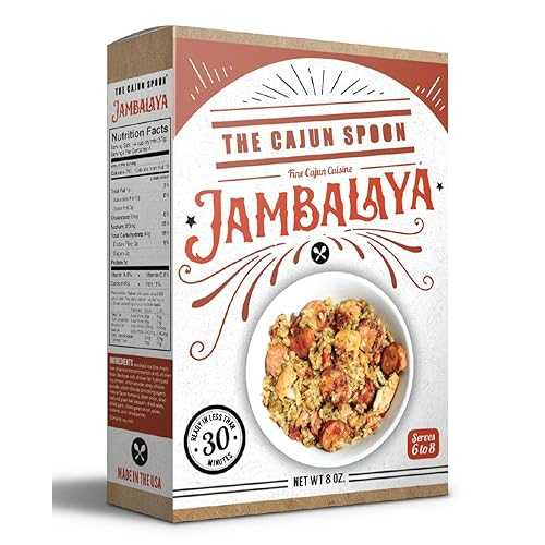 The Cajun Spoon Jambalaya Mix, 8 Ounce Box