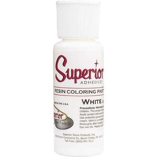 優れた樹脂着色ペースト (2 オンス、白) Superior Stone Products Superior Resin Coloring Paste (2 oz, White) 優れた樹脂着色ペースト (2 オンス、白) Superior Stone Products Superior Resin Coloring Paste (2 oz, White)