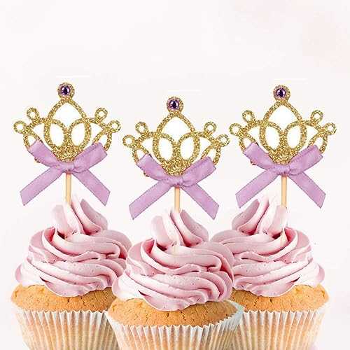 ゴールデン ティアラ カップケーキ トッパー キッズ パーティー ピック 20 個セット Guzon Set of 20 Golden Tiara Cupcake Toppers Kids' Party Picks ゴールデン ティアラ カップケーキ トッパー キッズ パーティー ピック 20 個セット Guzon Set of 20 Golden Tiara Cupcake Toppers Kids' Party Picks