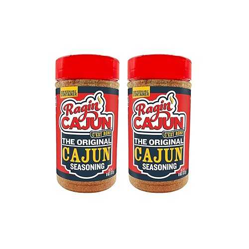 Ragin' Cajun Fixin's All Purpose Original Cajun Seasoning 8 oz Ragin' Cajun (Pack of 2)