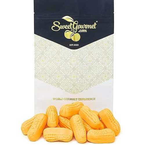 SweetGourmet オレンジサーカス ピーナッツ マシュマロ スパングラー レトロ キャンディ 1ポンド SweetGourmet Orange Circus Peanuts Marshmallow Spangler Retro Candy 1 Pound