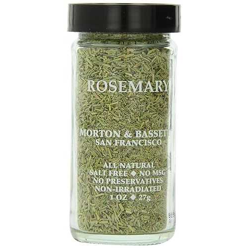 Morton & Bassett ローズマリー、1 オンス瓶 (3 個パック) Morton & Bassett Rosemary, 1-Ounce Jars (..