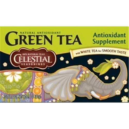 楽天Glomarket天上調味料 緑茶 酸化防止剤 20袋 CELESTIAL SEASONINGS GREEN TEA,, 20 BAG