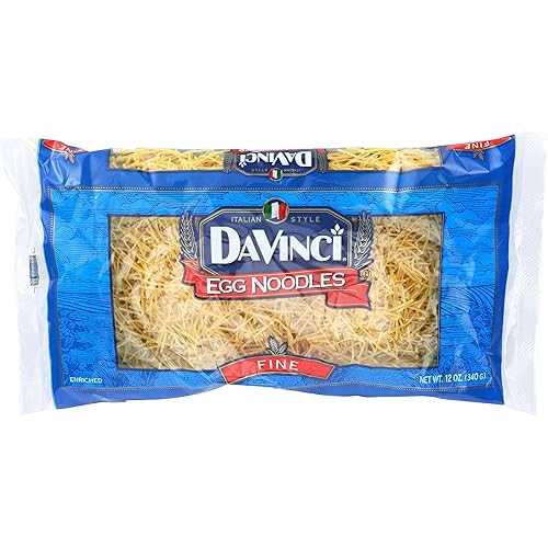 DaVinci エッグヌードル ファイン、12 オンス (12 個パック) DaVinci Egg Noodles Fine, 12-ounces (Pack of12)