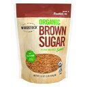 ウッドストックシュガー、オーガニック、ブラウン、16オンス(6個パック) Woodstock Sugar, Organic, Brown, 16-Ounce (Pack of 6)