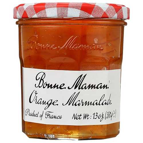 Bonne Maman Orange Marmalade Preserves, 13 Ounce Jars (Pack of 6)