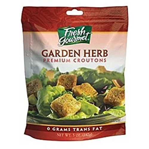 フレッシュグルメプレミアムクルトン、5オンスパック(3個)(ガーデンハーブ) Fresh gourmet Premium Croutons, 5-Ounce Pack of THREE (3) (Garden Herb) フレッシュグルメプレミアムクルトン、5オンスパック(3個)(ガーデンハーブ) Fresh gourmet Premium Croutons, 5-Ounce Pack of THREE (3) (Garden Herb)