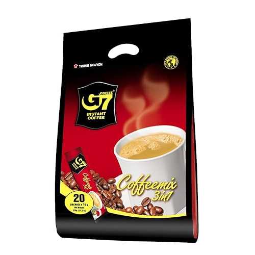 Glomarket㤨Trung Nguyen G7 3 in 1 Instant Coffee Roasted Ground Coffee Blend w/Non-dairy Creamer and Sugar Strong and Bold Instant Vietnamese Coffee (20 Single Serve PacketsפβǤʤ3,821ߤˤʤޤ