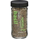 スパイスリー オーガニック バジル 0.50 オンス ジャー 認定グルテンフリー Spicely Organics Spicely Organic Basil 0.50 Ounce Jar Certified Gluten Free