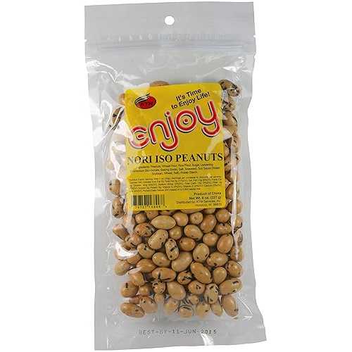 Enjoy Arare Rice Crackers (Nori Iso Peanuts, 8 oz)