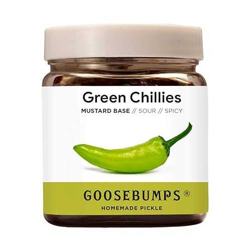 Ļȩԥ륹 ɻҥԥ륹 250G Goosebumps Pickles Homemade Green Chillies Pic...
