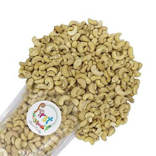 FirstChoiceCandy Whole Natural Raw Cashew Nuts, 1 Pound