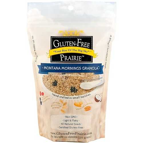 Gluten Free Prairie Gluten-Free Prairie Montana Mornings Granola, Cert...