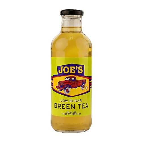 硼ƥ  20 (12) Joe Tea Low Sugar Green Tea 20 oz. (12 Bottles...
