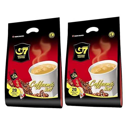 Trung Nguyen G7 3 in 1 Instant Coffee Roasted Ground Coffee Blend w/No...